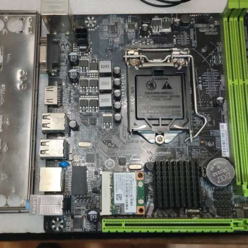 銘瑄ITX 四代主版 MS-H81IL TR M.2  (正版Window10Pro啟用碼) Socket 1150
