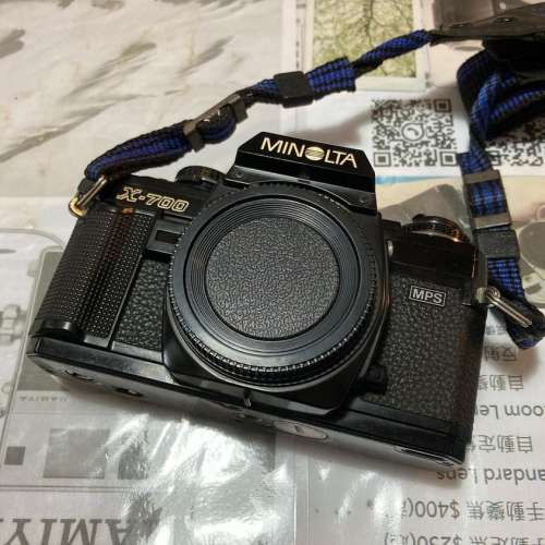 Repair Cost Checking For Minolta X-700 維修快門、清潔觀景窗、更換海綿、菲林回...