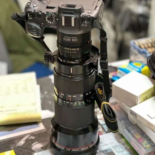 Repair Cost Checking For Canon FD 50-300mm f/4.5L 抹鏡清潔、光圈維修、重新組裝...