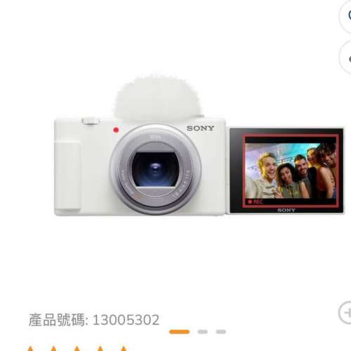 Sony 索尼影像網誌相機 ZV-1 II ZV-1 M2