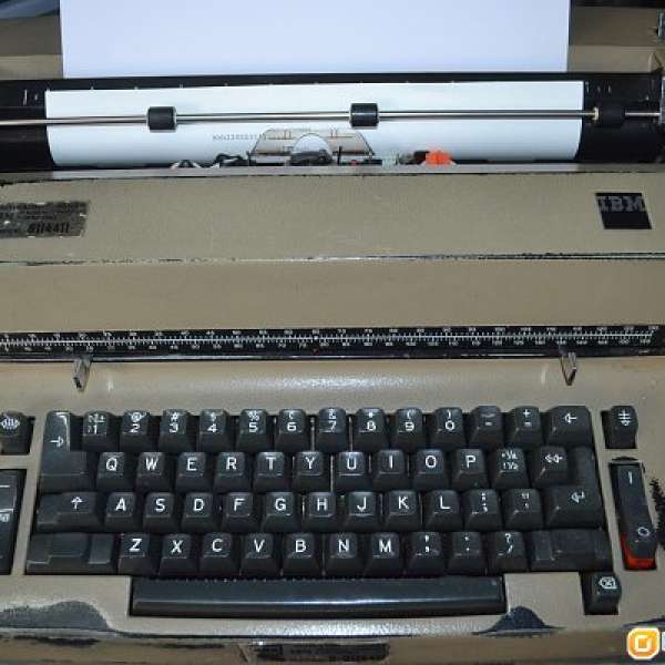 IBM Selectric II   typewriter 電動打字機   Jardine行貨