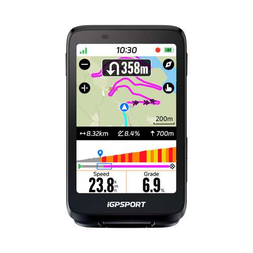 iGPSPORT BiNavi Bike Computer GPS 3.5" Touchscreen 繁中英文