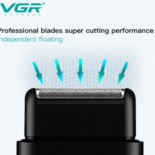 VGR Premium Ultra Thin Shaver Wet/Dry Razor w/Trimmer