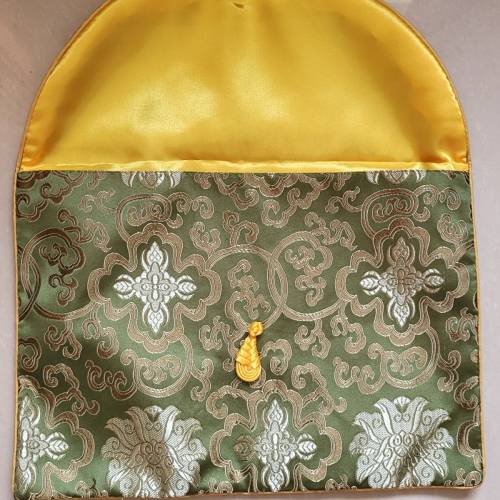 淺綠色收納袋 約24x34cm