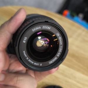 Sigma 28-80 F3.5-5.6 Aspherical Macro EF Lens