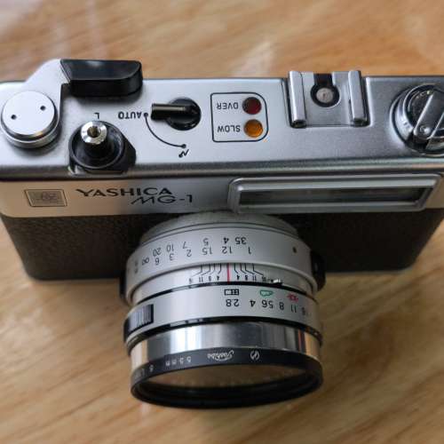 Yashica MG-1 45mm F2.8 菲林相機 + Raynox DC-180單點小閃燈
