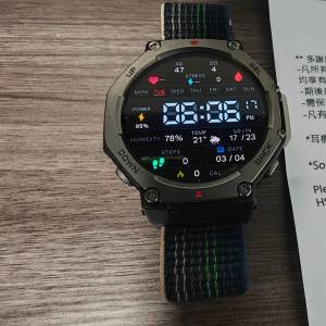 Amazfit T-Rex 3 智能手錶 有單有保 99新