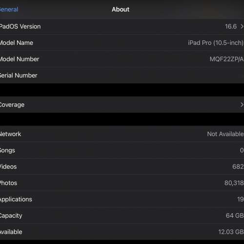 iPad Pro 10.5 64GB WiFi+4G 玫瑰金 80%新