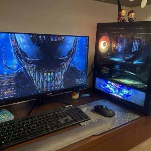 第 10 代  Core™ i7  台式水冷電競RGB 電腦主機，高配32G 記憶體，4G獨立顯咭，辦...
