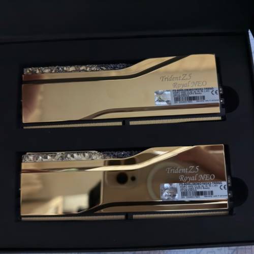 G. SKILL ROYAL NEO GOLD DDR5 6000MHZ 32GB KIT (16X2)