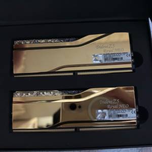 G. SKILL ROYAL NEO GOLD DDR5 6000MHZ 32GB KIT (16X2)