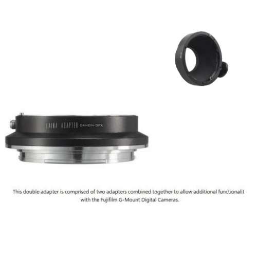 LAINA Pentax 6x7 and Canon To Fujifilm G-Mount  (金屬組合接環)