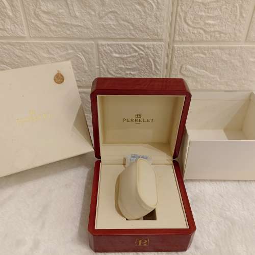 ​😜議價請移玉步No Bargain 😍 Vintage  Watch box「PERRELET」伯特萊 🌟面交西營...