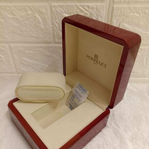 ​😜議價請移玉步No Bargain 😍 Vintage  Watch box「PERRELET」伯特萊 🌟面交西營...