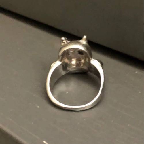 魔鬼 鬼面罩 面具 金屬 戒指 Ghost Devil mask metal ring