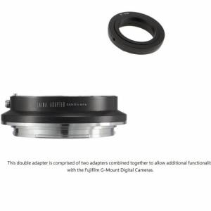 LAINA T-Mount (T / T-2) Screw Mount SLR Lens and Canon Lens To GFX