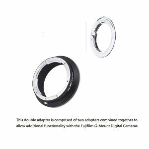Haoge CY SLR Lens and Canon To Fujifilm G-Mount Digital Camera (金屬組合接環)