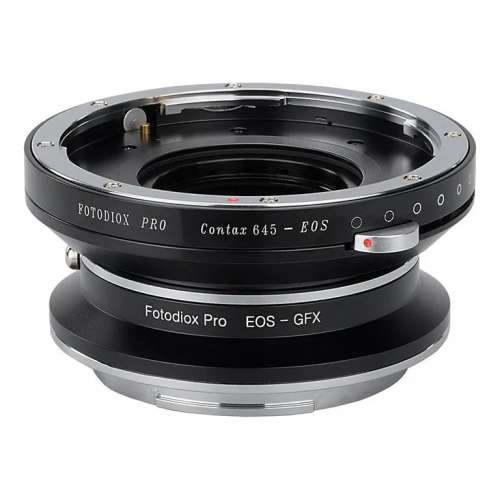 Fotodiox Lens Mount Double Adapter For Contax 645 (C645)  and Canon To GFX