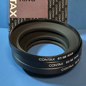 Rare CONTAX HOOD, Filter..  罕有 CONTAX配件 遮光罩, 濾鏡..