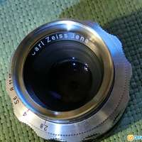 CZjena tessar 50/2.8 T*戰後最早期紅T*東蔡版 $1100(A7,M43,FX,EOS---