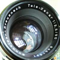 90/3.5 EXA mount  Schneider tele xenar 人像鏡  made in Germany