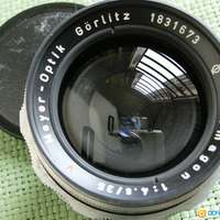 白銀筒早期梅爺Meyer optik Gorlite Primagon 35/4.5光圈細場面大MD 口