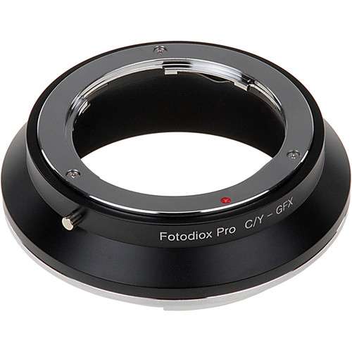 Fotodiox Pro Lens Mount Adapter, Contax/Yashica (CY) SLR Lens to Fujifilm GFX