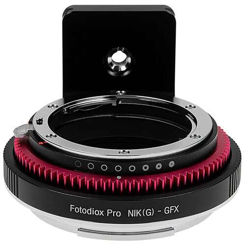 Fotodiox Pro Lens Mount Adapter, Nikon Nikkor F Mount G-Type D/SLR Lens to GFX