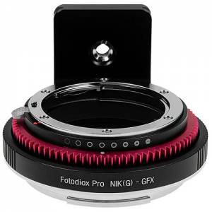 Fotodiox Pro Lens Mount Adapter, Nikon Nikkor F Mount G-Type D/SLR Lens to GFX