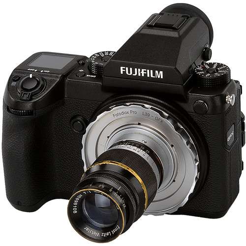Fotodiox Pro Lens Mount Adapter, L39 / LTM Leica Thread Mount Lens to Fujifilm G