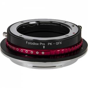 Fotodiox DLX Lens Mount Adapter for Pentax K-Mount Lens to FUJIFILM G-Mount GFX