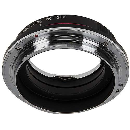 Fotodiox DLX Lens Mount Adapter for Pentax K-Mount Lens to FUJIFILM G-Mount GFX