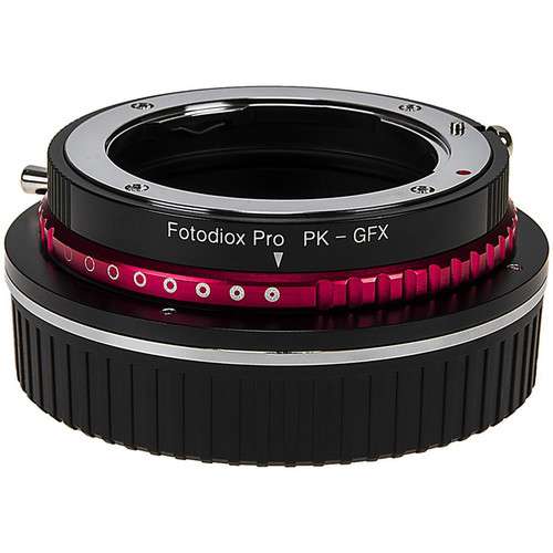 Fotodiox DLX Lens Mount Adapter for Pentax K-Mount Lens to FUJIFILM G-Mount GFX