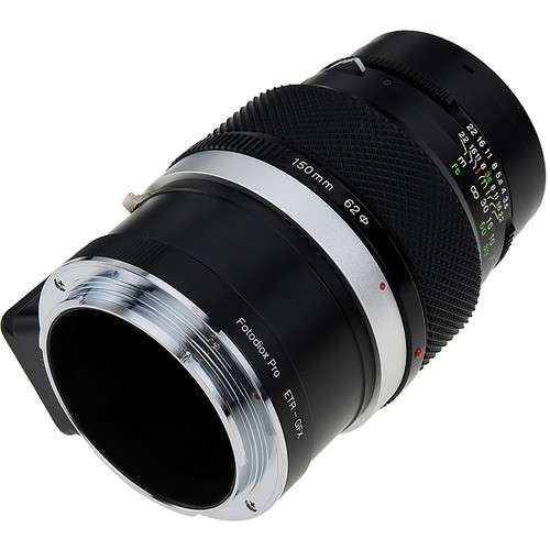 Fotodiox Pro Lens Mount Adapter, Bronica ETR Mount SLR Lens  to Fujifilm G-Mount