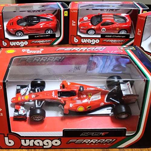 Shell 70週年 V-Power x Ferrari 珍藏版模型車 1:43 模型法拉利模型車