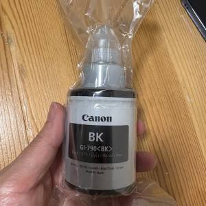canon GI-790 黑色墨水一支$20