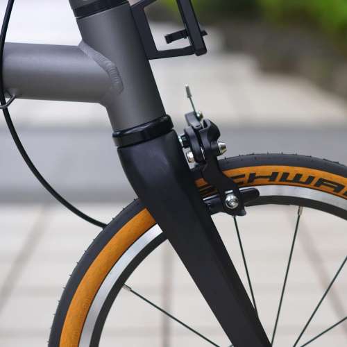 (單買車架組更優惠) 2025 最新款超輕版 ACEOFFIX C5 5速/7速 啞黑色碳前叉鋁合金折...