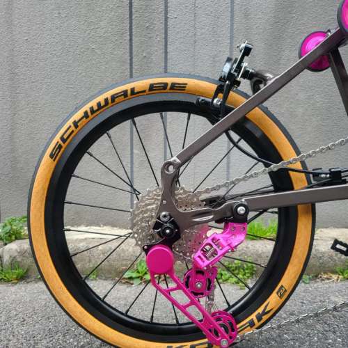 2025 鋁合金款 RUHM PRO C (PRO 1) 7速 C剎 碳纖維座管 16吋349 折叠車 送前後蛙燈叮...