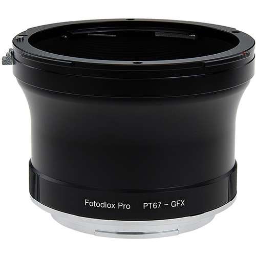 Fotodiox Pro Lens Mount Adapter, Pentax 6x7 (P67, PK67) Mount SLR Lens to GFX