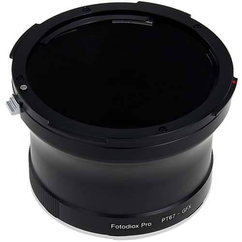 Fotodiox Pro Lens Mount Adapter, Pentax 6x7 (P67, PK67) Mount SLR Lens to GFX