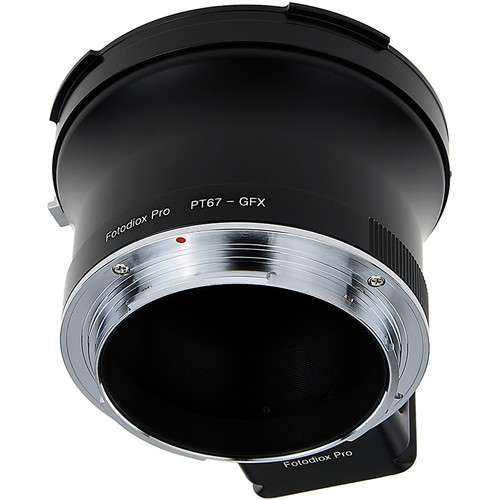 Fotodiox Pro Lens Mount Adapter, Pentax 6x7 (P67, PK67) Mount SLR Lens to GFX