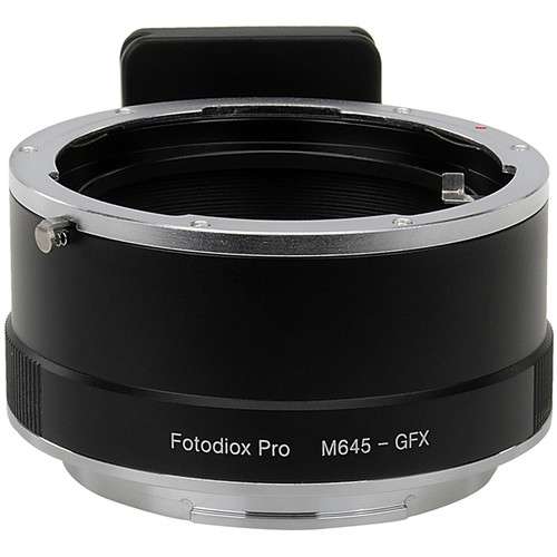 Fotodiox Pro Lens Mount Adapter, Mamiya 645 (M645) Mount Lens  to Fujifilm GFX