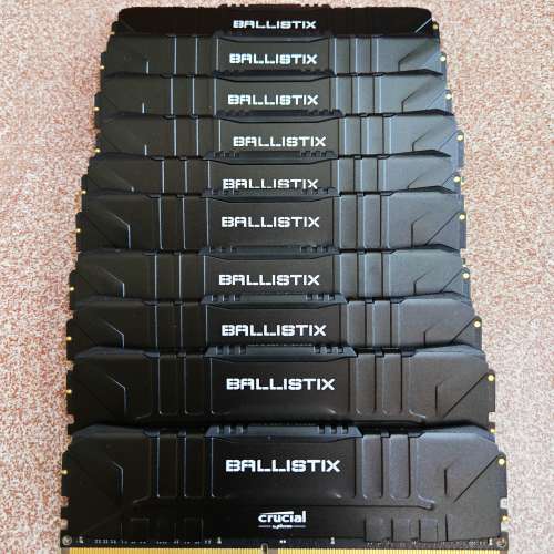 Crucial ddr3 8gb每兩條$80，ddr4 8gb每2條$120
