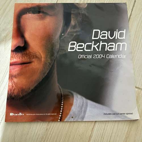 碧咸 Beckham 2004 Calendar