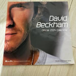 碧咸 Beckham 2004 Calendar