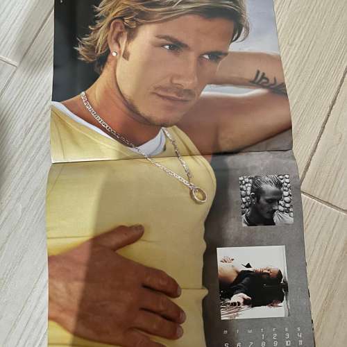 碧咸 Beckham 2004 Calendar