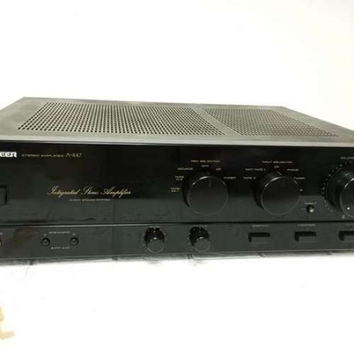 Pioneer A-447 220v. 可黑膠輸入