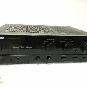 Pioneer A-447 220v. 可黑膠輸入