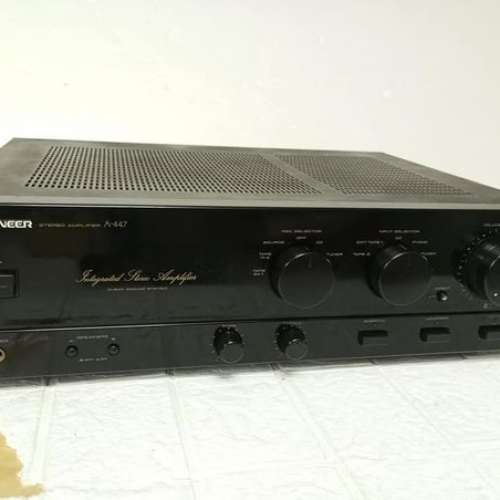 Pioneer A-447 220v. 可黑膠輸入