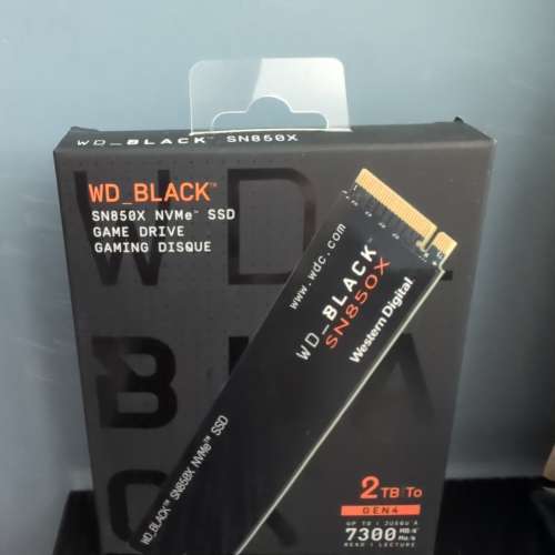WD_BLACK SN850X NVMe M.2 SSD 2TB 全新盒裝原封 水貨